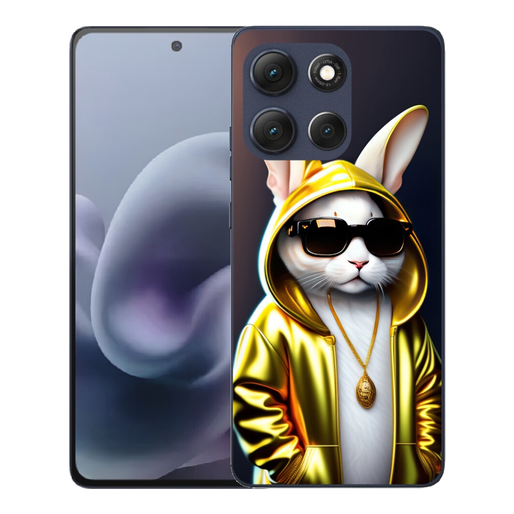 mmCase gél tok a Motorola Moto G86 5G-hez – macska boss