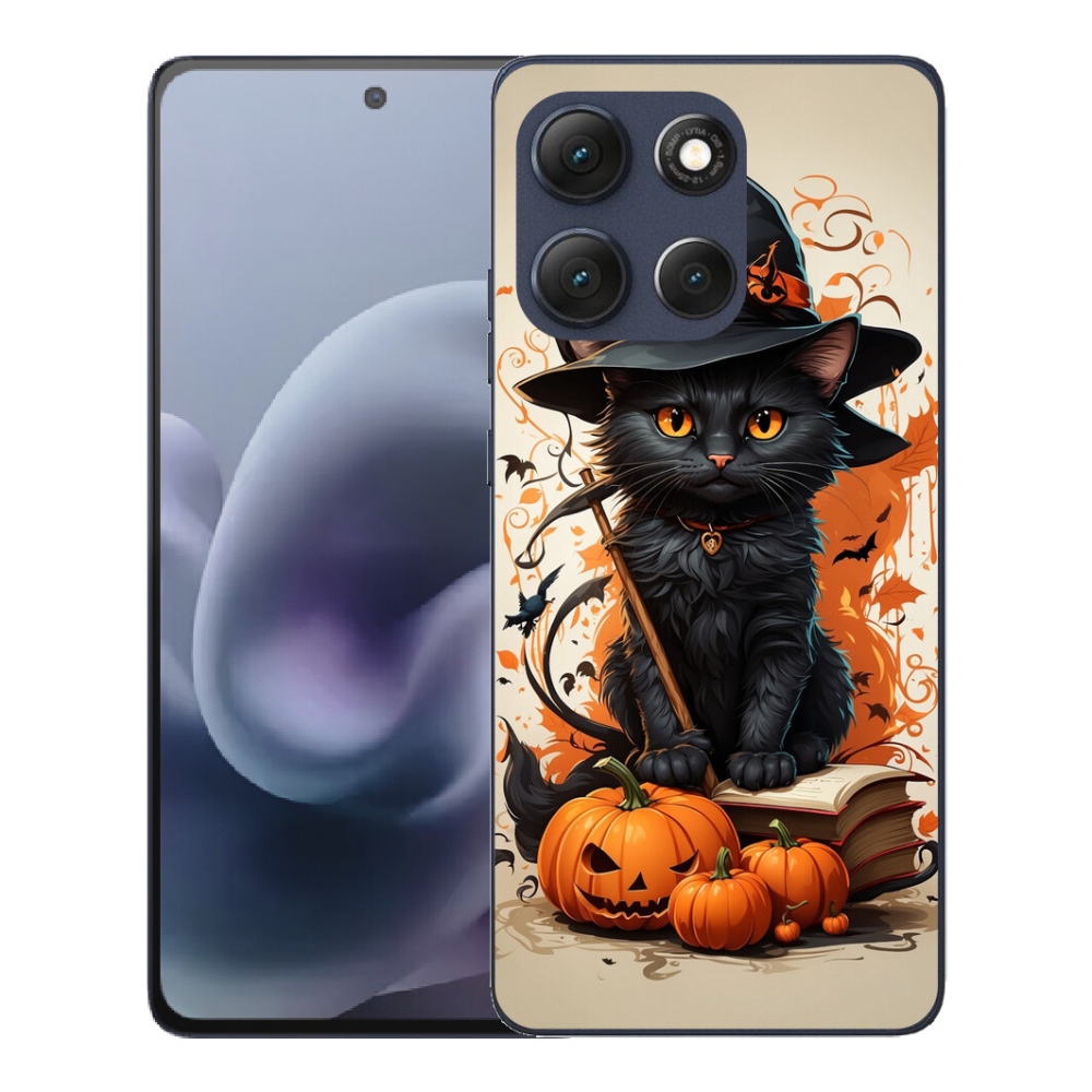 mmCase gél tok a Motorola Moto G86 5G-hez – varázsló macska