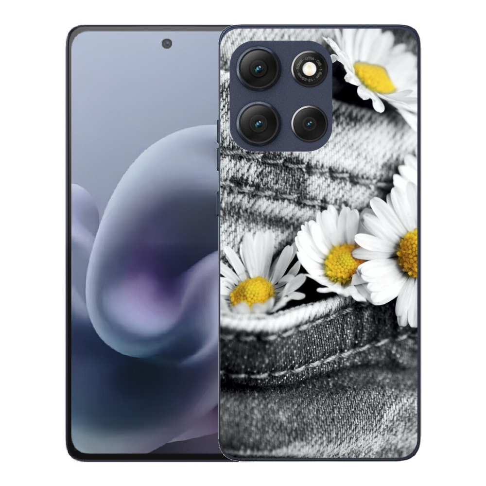 mmCase gélhuzat a Motorola Moto G86 5G-hez – margaréták