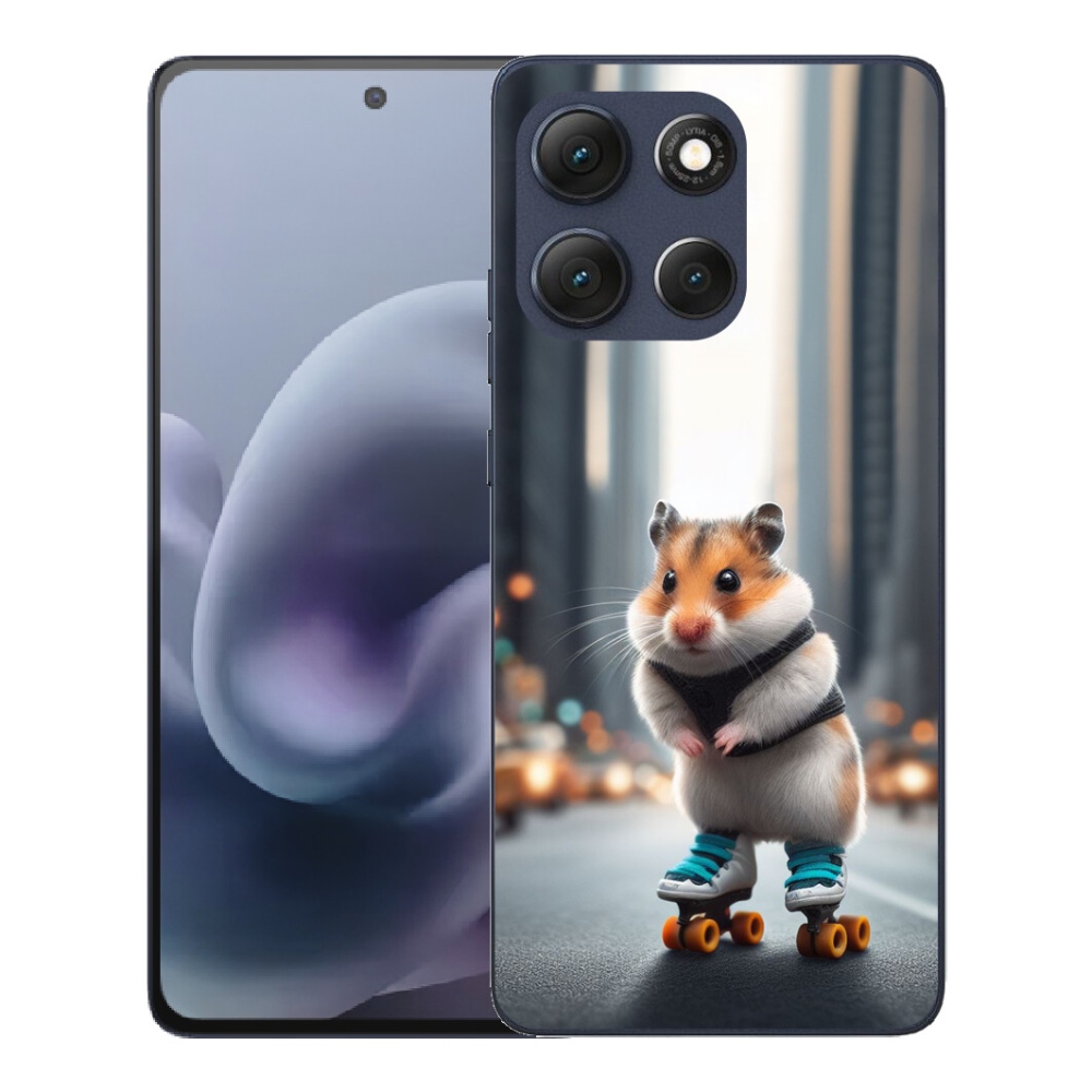 mmCase géltok a Motorola Moto G86 5G-hez – korcsolyás hörcsög