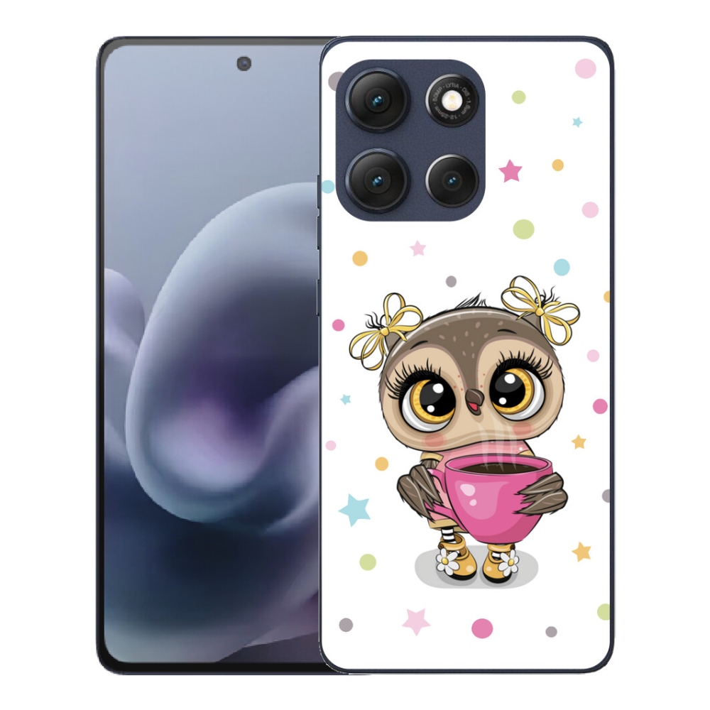 mmCase géltok a Motorola Moto G86 5G-hez – rajzolt bagoly