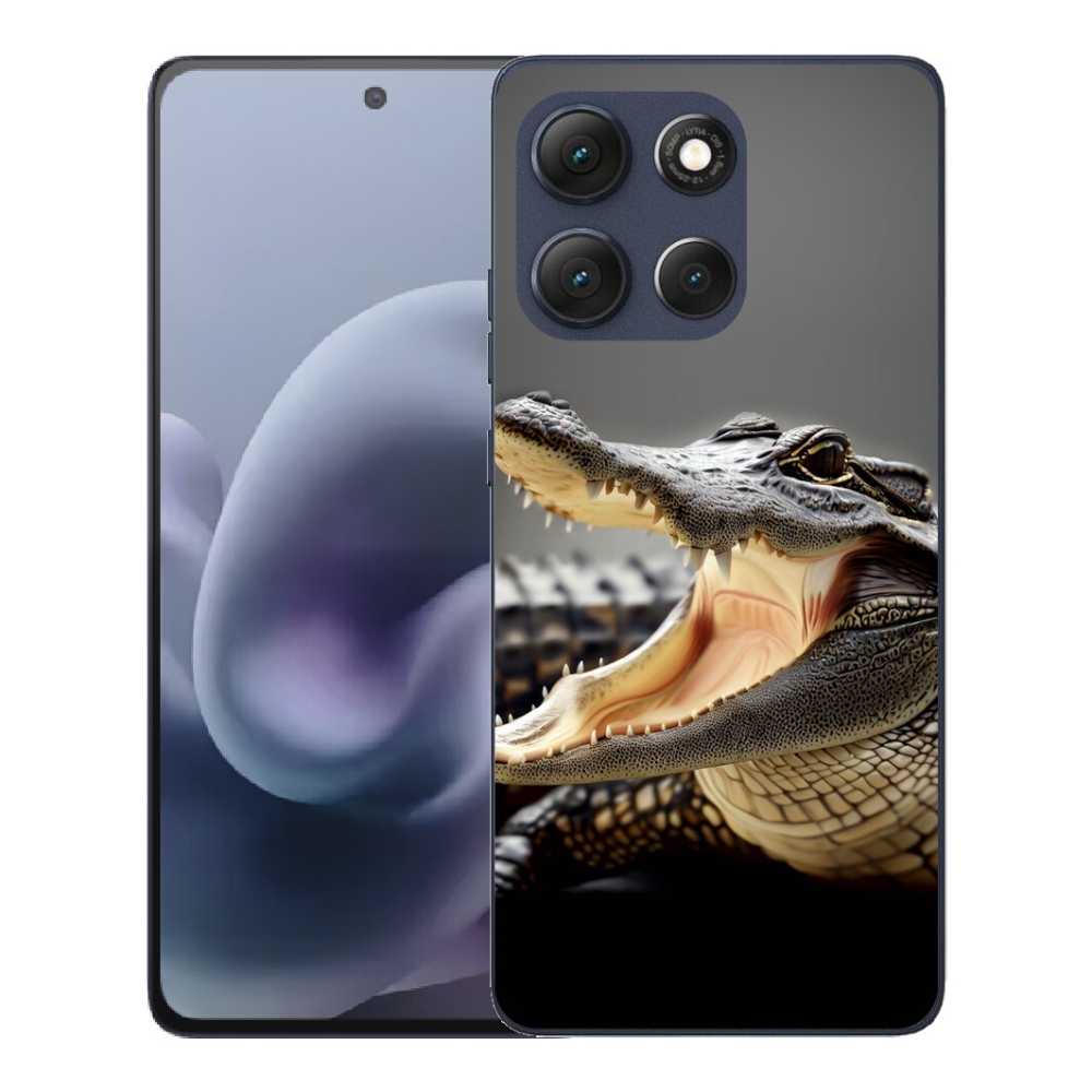 mmCase gél tok a Motorola Moto G86 5G-hez – krokodilminta