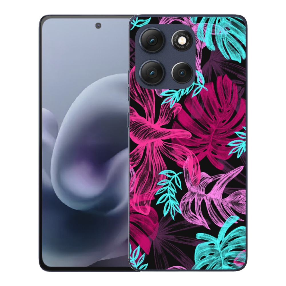 mmCase gél tok a Motorola Moto G86 5G-hez – virágok 1
