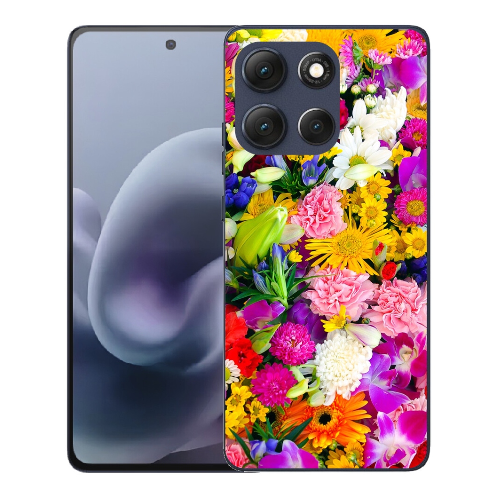 mmCase gél tok a Motorola Moto G86 5G-hez – virágok 12