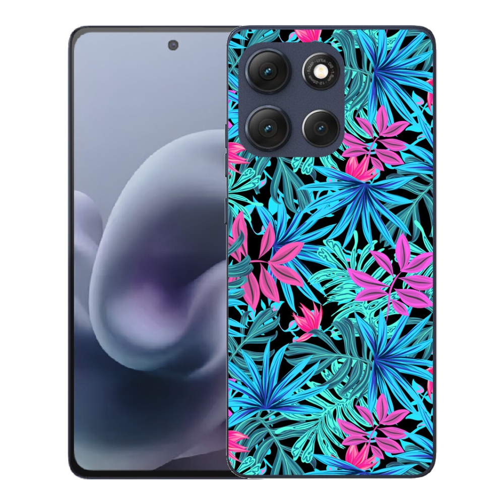 mmCase gél tok a Motorola Moto G86 5G-hez – virágok 3
