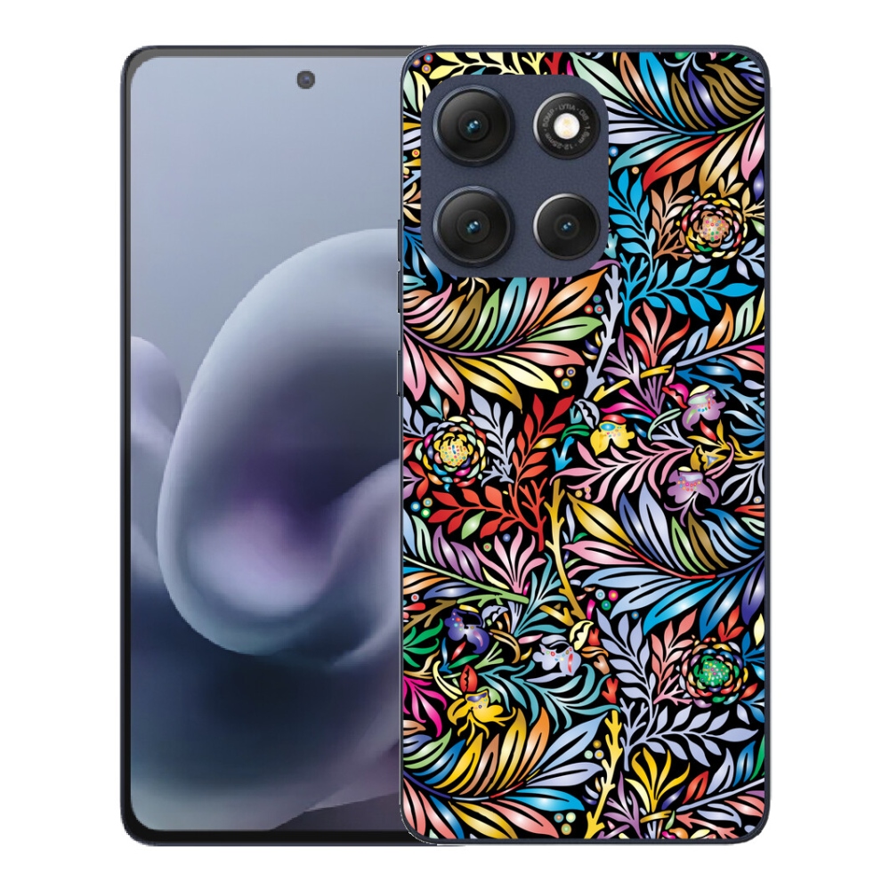 mmCase gél tok a Motorola Moto G86 5G-hez – virágok 5