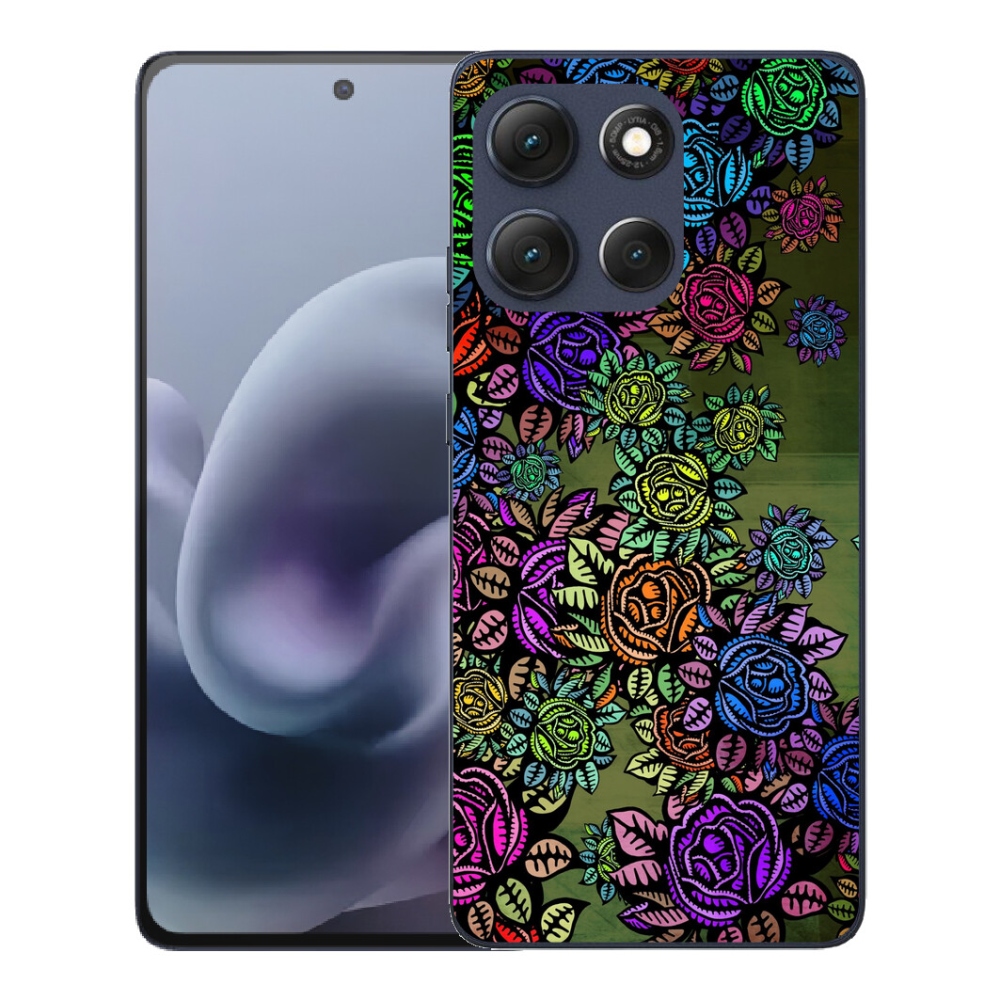 mmCase géltok a Motorola Moto G86 5G-hez – virágok 6