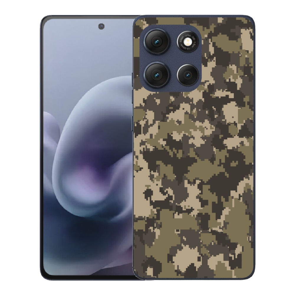 mmCase gél tok a Motorola Moto G86 5G-hez – terepmintás 12