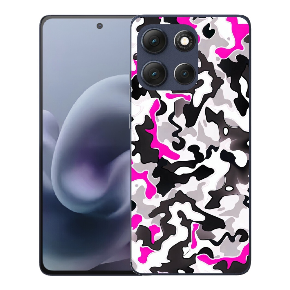 mmCase gél tok a Motorola Moto G86 5G-hez – terepmintás 5