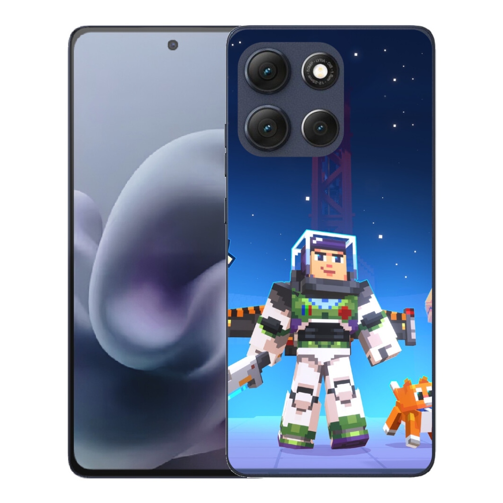 mmCase gél tok a Motorola Moto G86 5G-hez – Minecraft 2