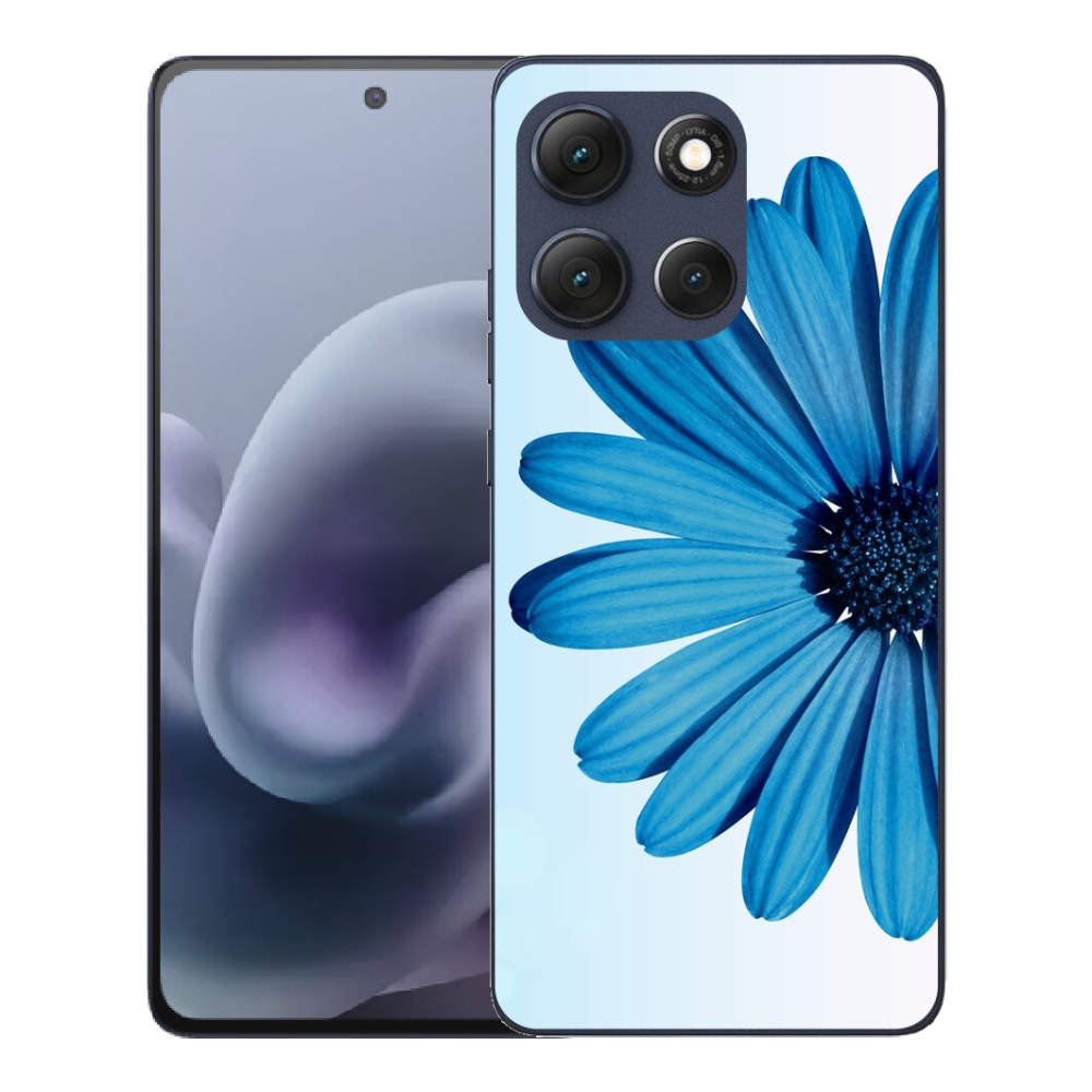 mmCase gélhuzat a Motorola Moto G86 5G-hez – kék margaréta