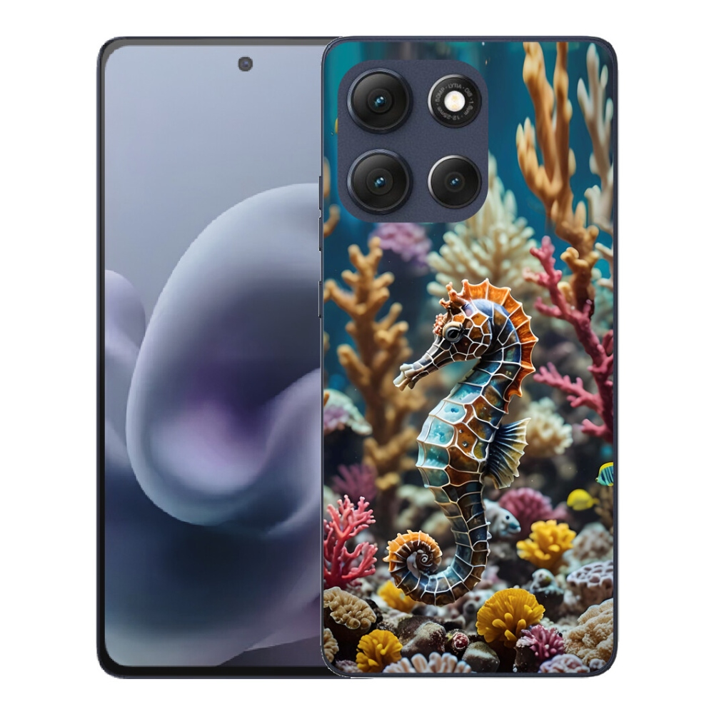 mmCase gél tok a Motorola Moto G86 5G-hez – tengeri csikóhal 2