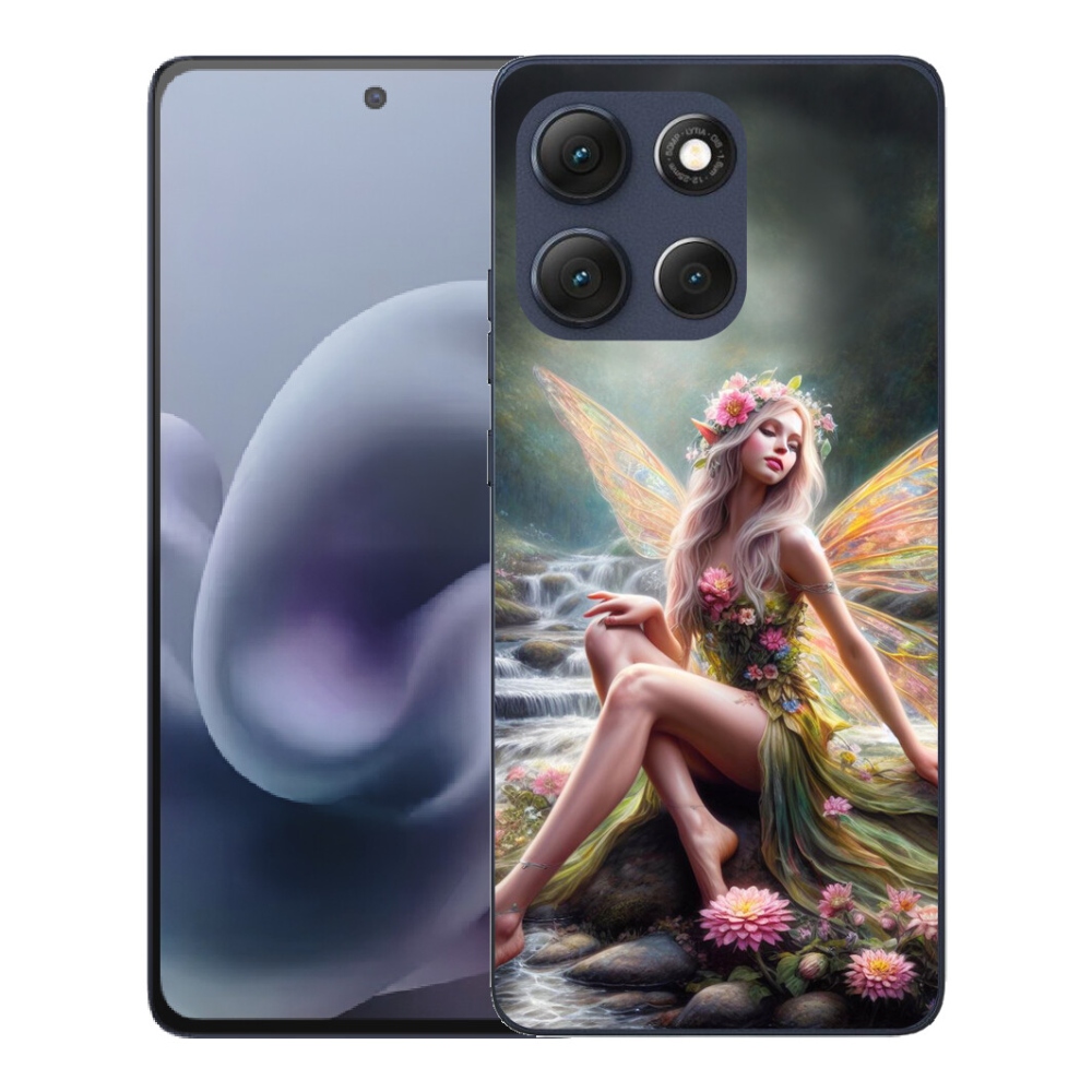 mmCase géltok a Motorola Moto G86 5G-hez – pillangós nő 1
