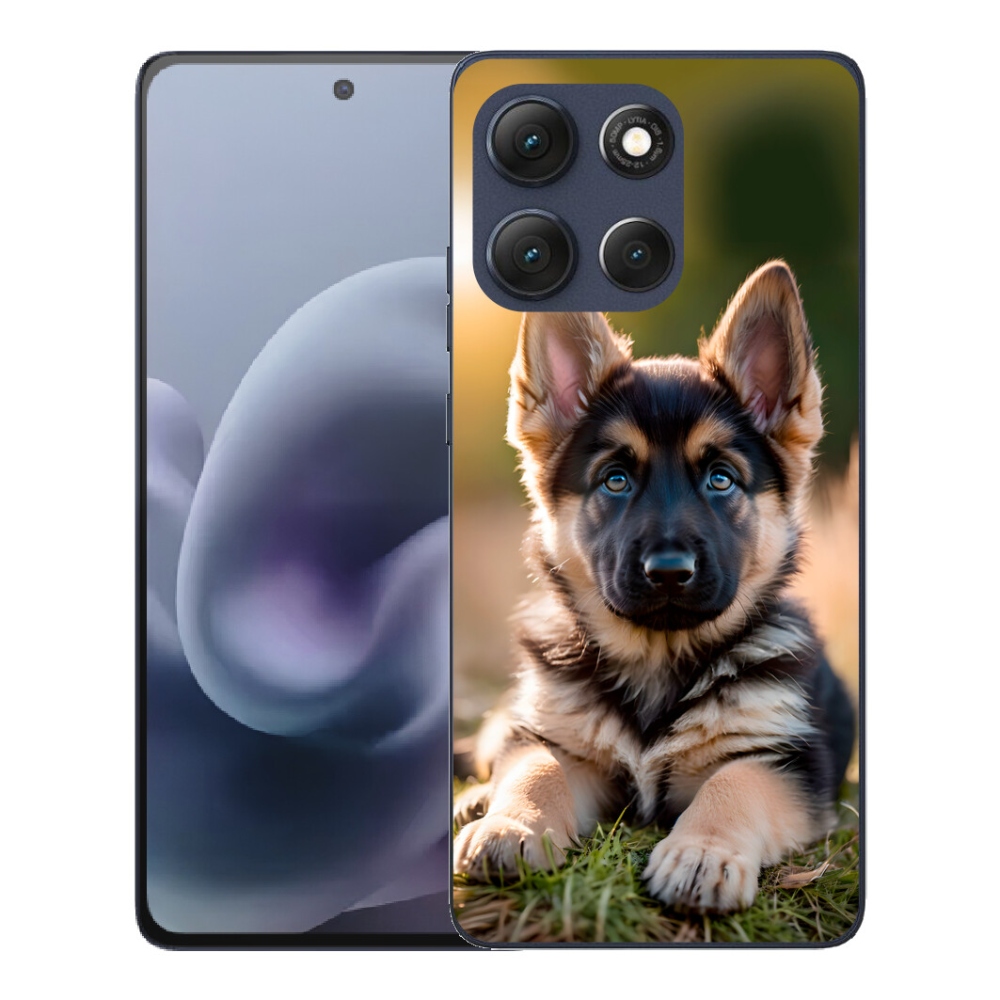 mmCase géltok a Motorola Moto G86 5G-hez – német juhászkutya a természetben