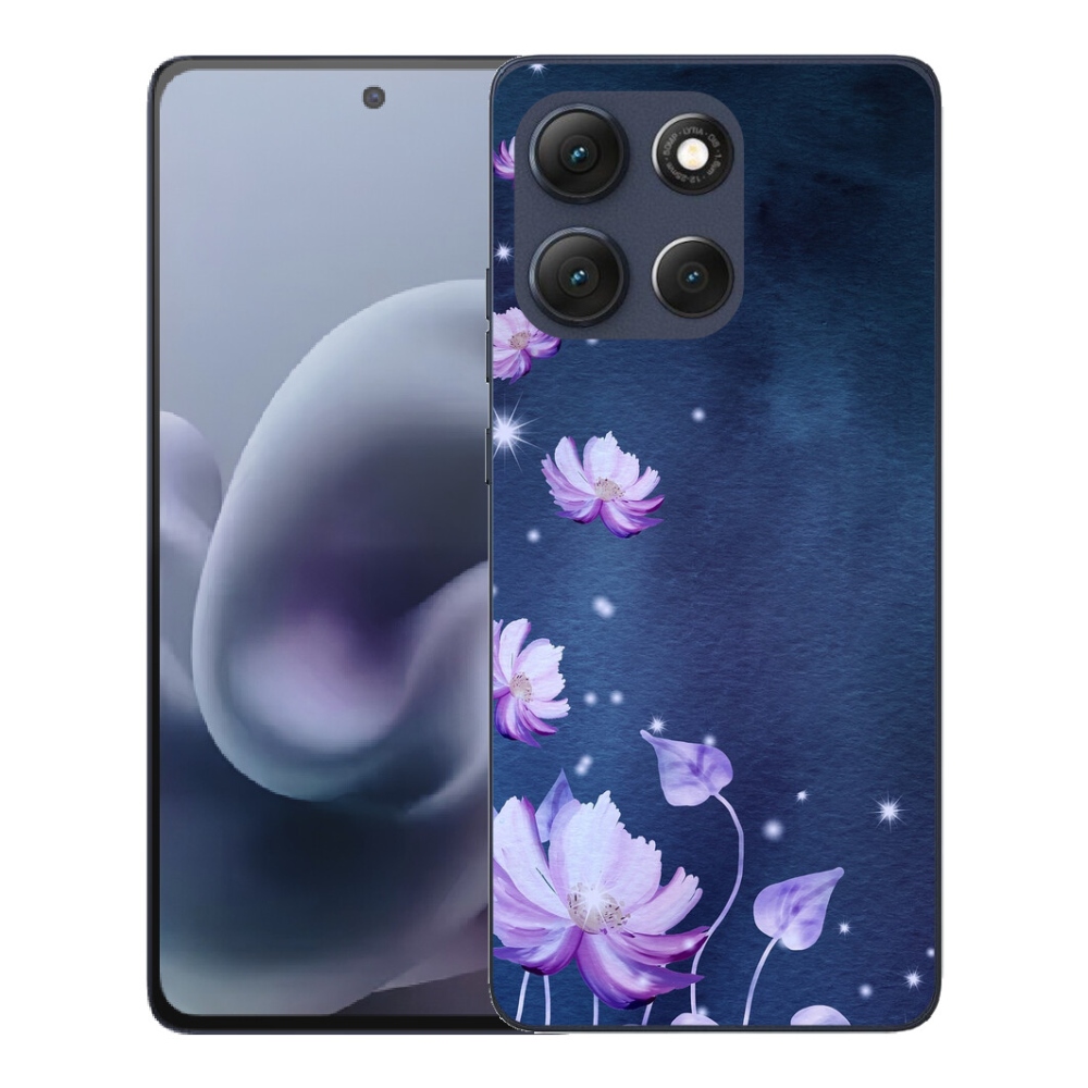 mmCase géltok a Motorola Moto G86 5G-hez – hulló virágok