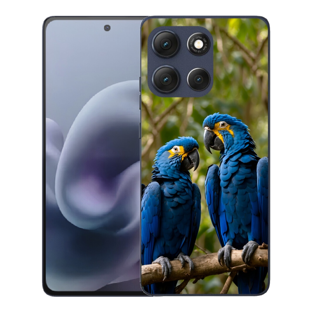 mmCase gélhuzat a Motorola Moto G86 5G-hez – papagáj-duó