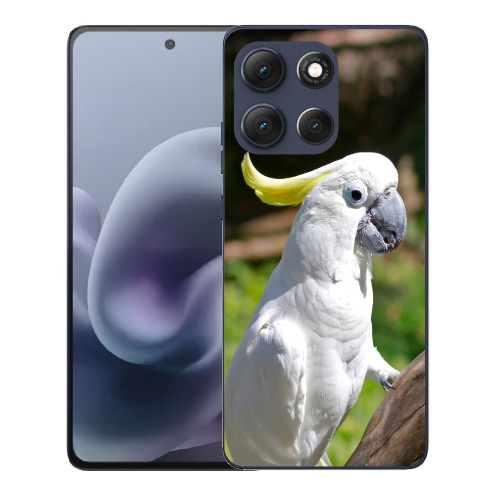 mmCase géltok a Motorola Moto G86 5G-hez – kakadu papagáj 2