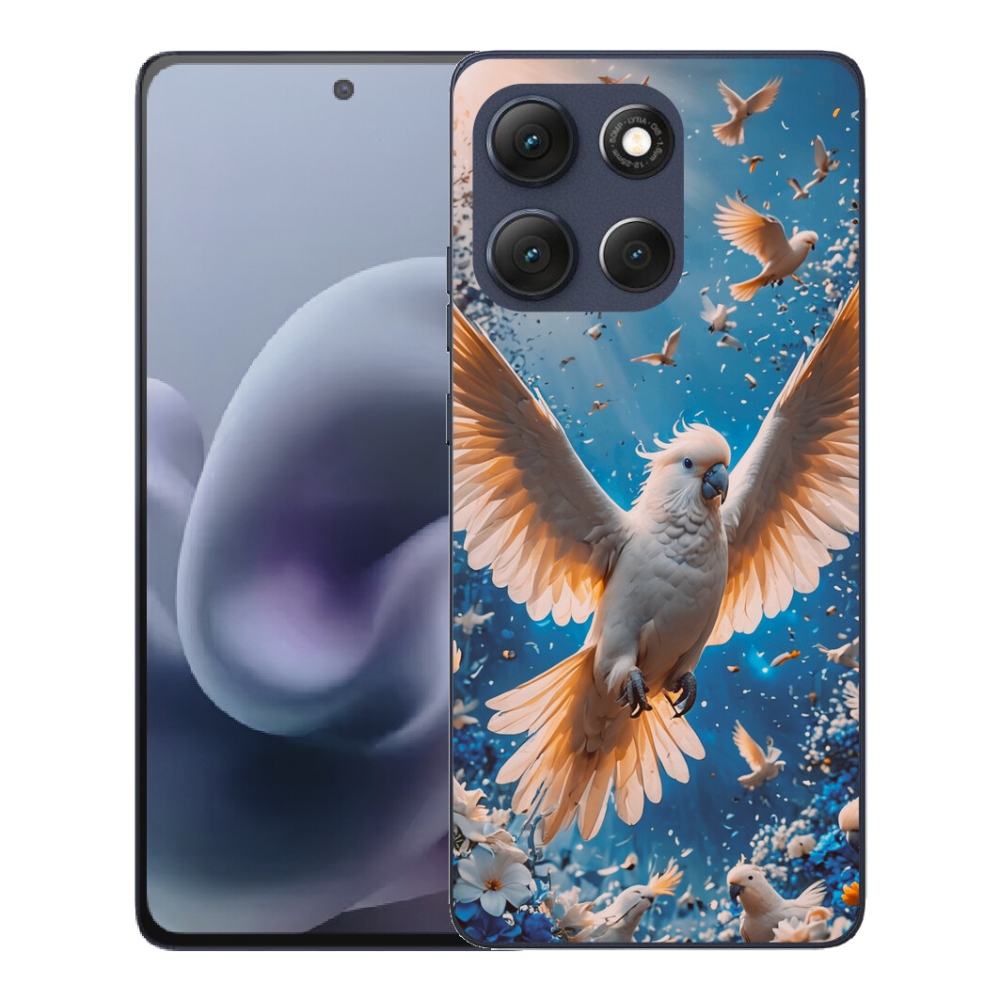 mmCase géltok a Motorola Moto G86 5G-hez – kakadu papagáj