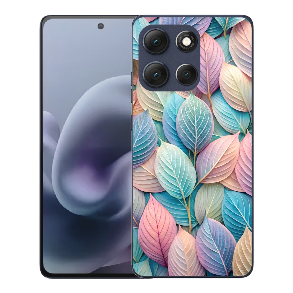 mmCase gélhuzat a Motorola Moto G86 5G-hez – pasztell levelek