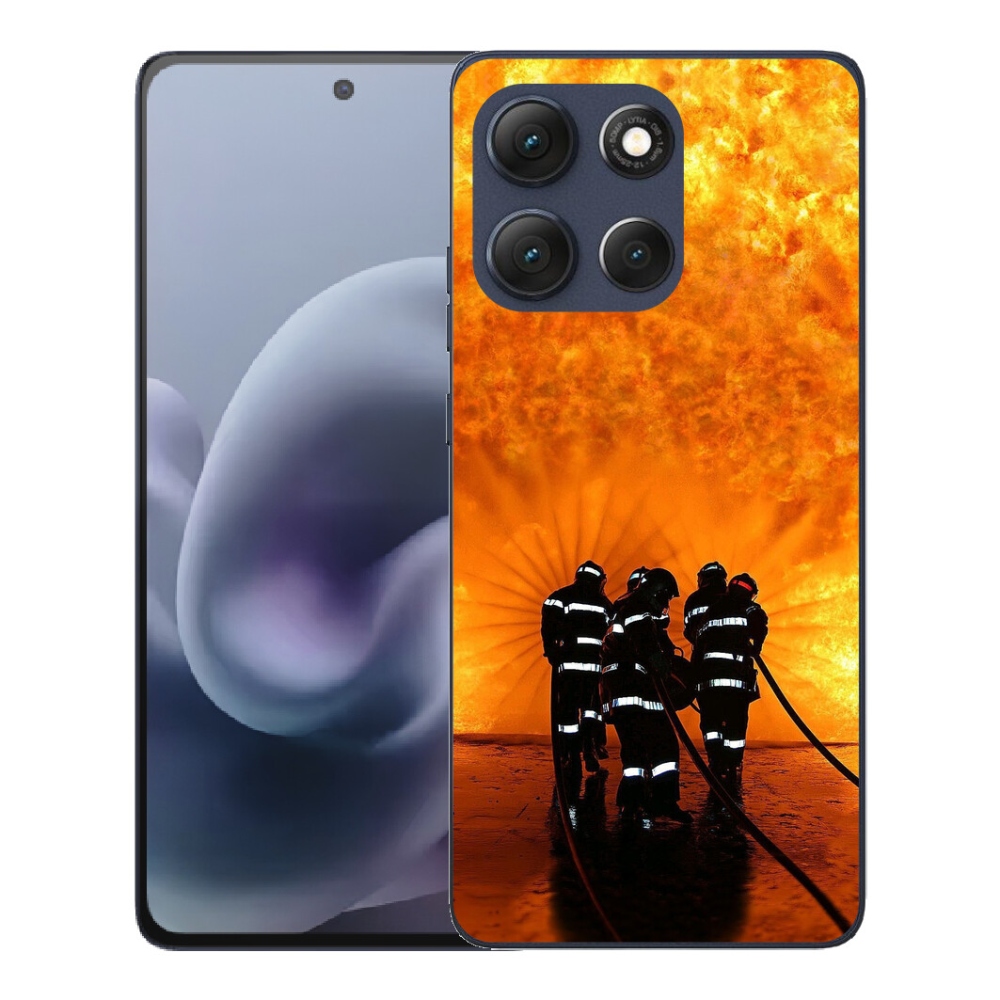 mmCase gél tok a Motorola Moto G86 5G-hez – tűz