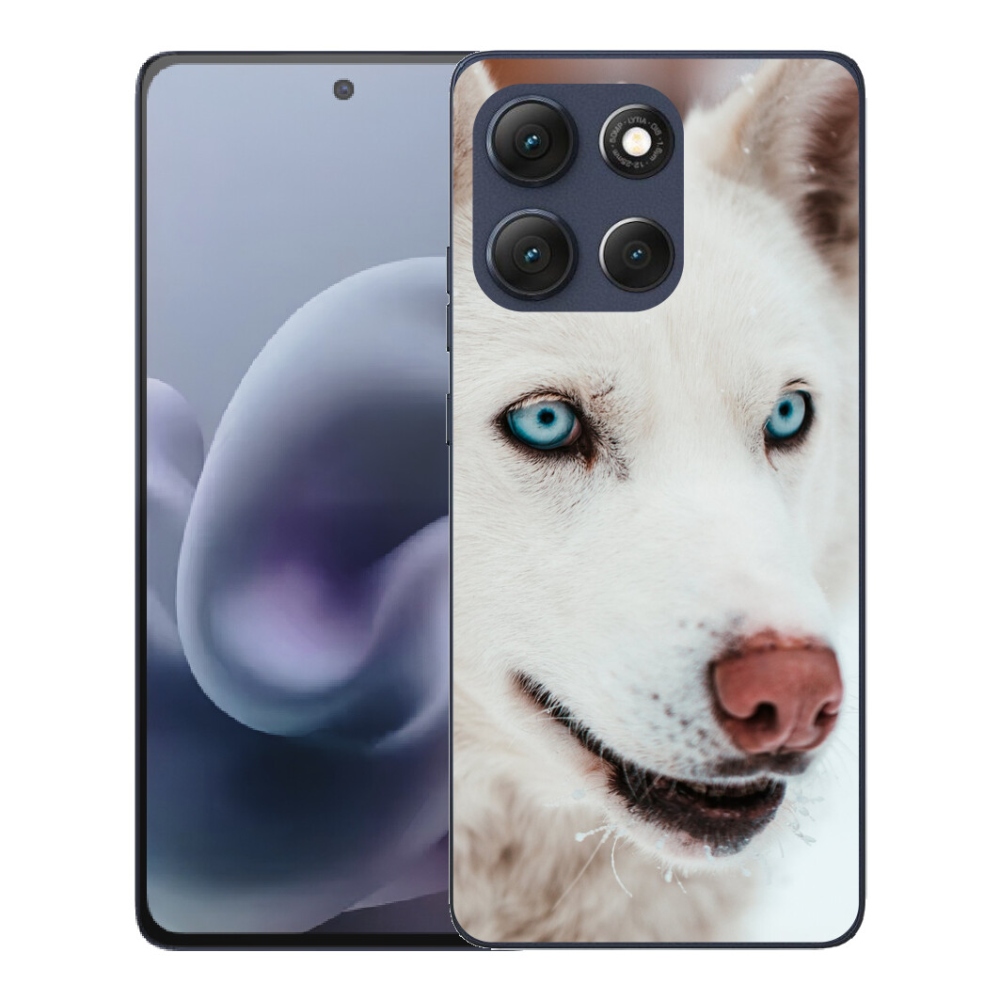 mmCase gél tok a Motorola Moto G86 5G-hez – kutya szemszögéből