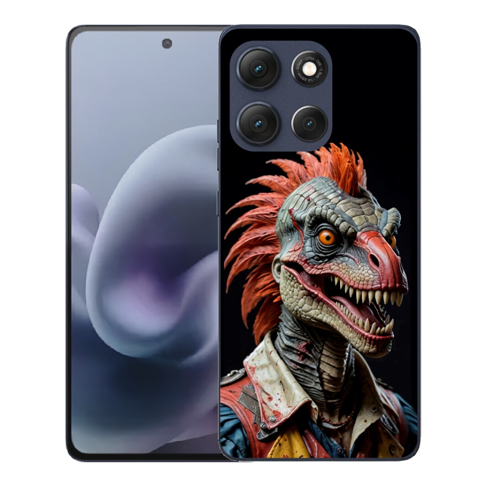 mmCase géltok a Motorola Moto G86 5G-hez – punk dinoszaurusz