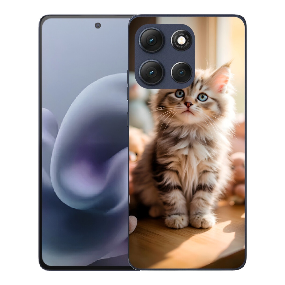 mmCase gél tok a Motorola Moto G86 5G-hez – aranyos cica 10