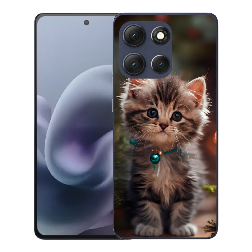 mmCase gél tok a Motorola Moto G86 5G-hez – aranyos cica 11