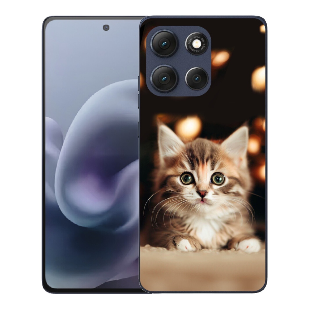 mmCase gél tok a Motorola Moto G86 5G-hez – aranyos cica 2