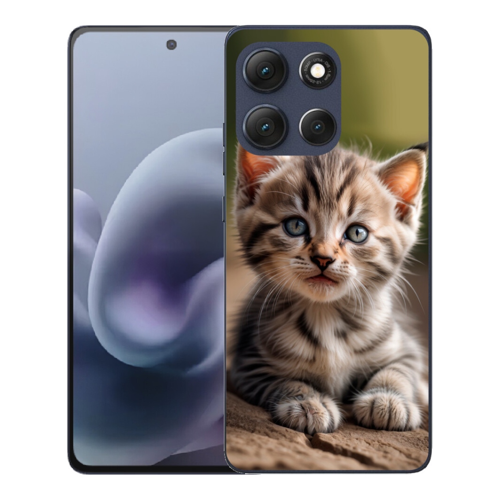 mmCase gél tok a Motorola Moto G86 5G-hez – aranyos cica 9