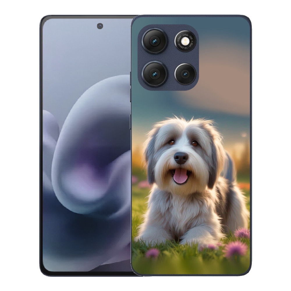 mmCase gél tok a Motorola Moto G86 5G-hez – aranyos havannai kutyus