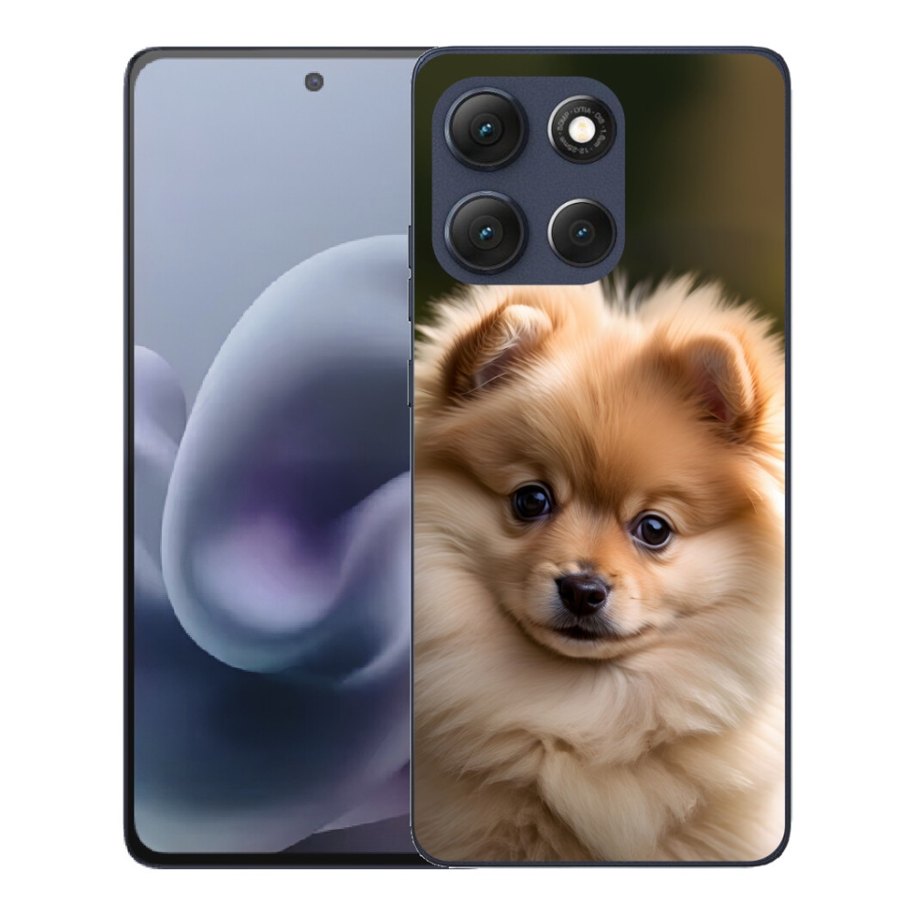 mmCase géltok a Motorola Moto G86 5G-hez – aranyos pomerániai 2