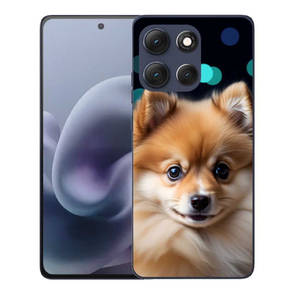 mmCase géltok a Motorola Moto G86 5G-hez – aranyos pomerániai kutyus
