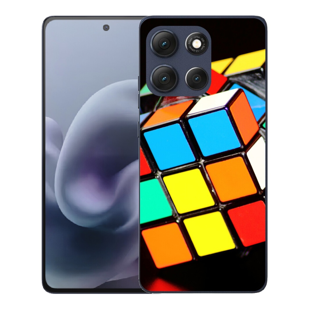 mmCase gél tok a Motorola Moto G86 5G-hez – Rubik-kocka