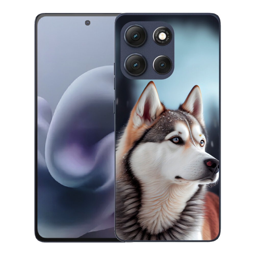 mmCase géltok a Motorola Moto G86 5G-hez – szibériai husky