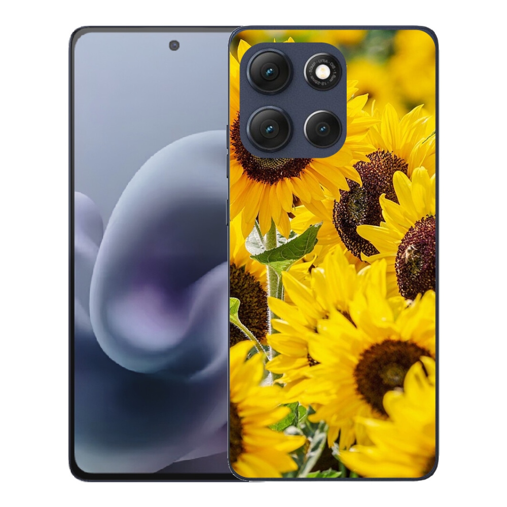 mmCase gél tok a Motorola Moto G86 5G-hez – napraforgó