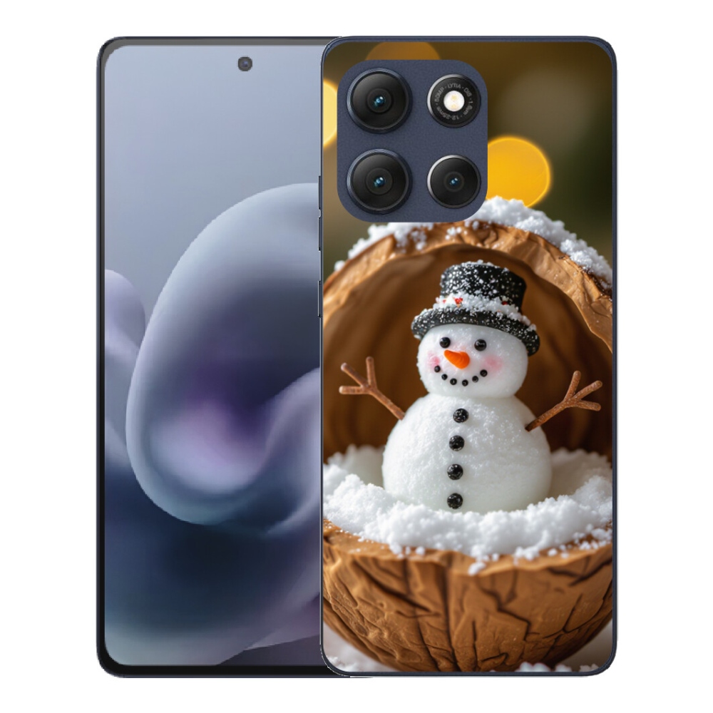 mmCase géltok a Motorola Moto G86 5G-hez – hóember 4