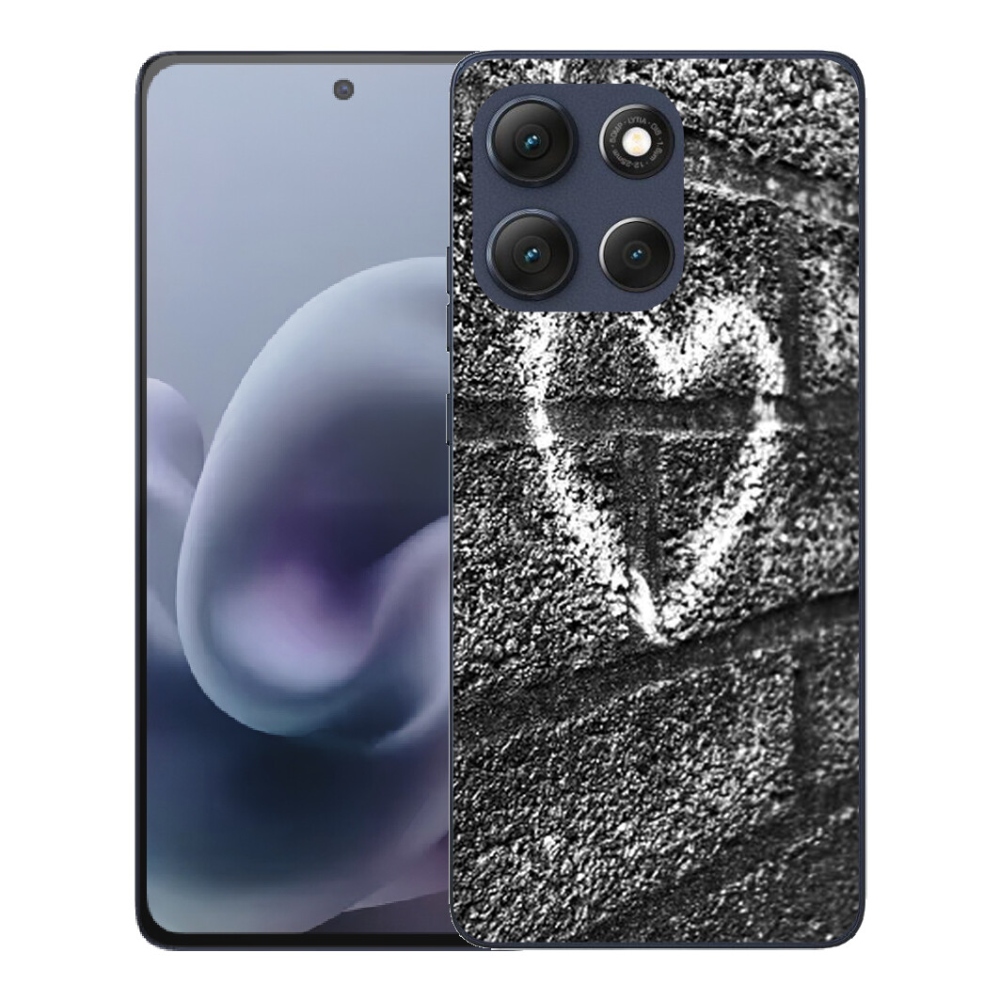 mmCase géltok a Motorola Moto G86 5G-hez – szív a falon