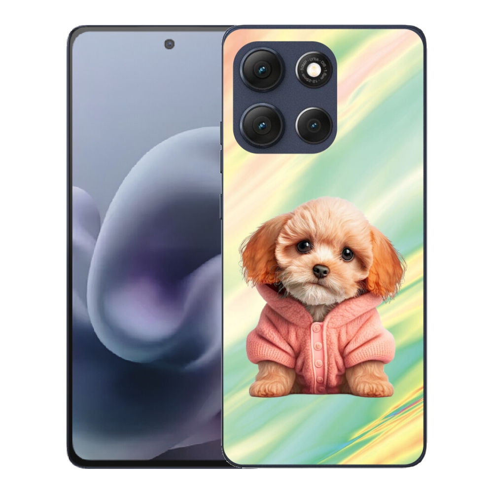 mmCase géltok a Motorola Moto G86 5G-hez – pulóveres kiskutya