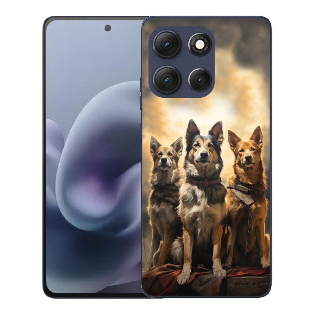 mmCase géltok a Motorola Moto G86 5G-hez – három kutyus