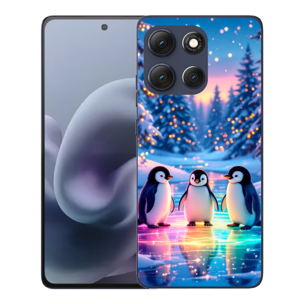 mmCase gélhuzat a Motorola Moto G86 5G-hez – pingvinek