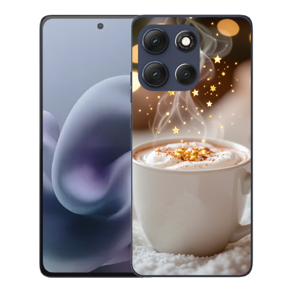 mmCase gél tok a Motorola Moto G86 5G-hez – karácsonyi forró ital