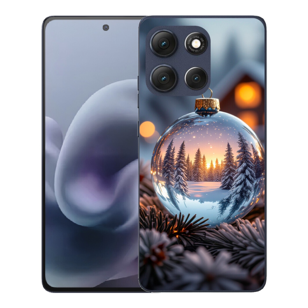 mmCase gélhuzat a Motorola Moto G86 5G-hez – karácsonyi dísz