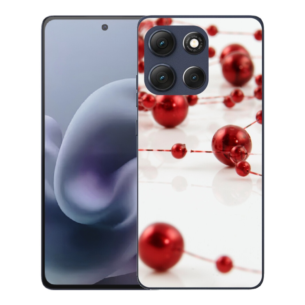 mmCase gél tok a Motorola Moto G86 5G-hez – karácsonyi lánc
