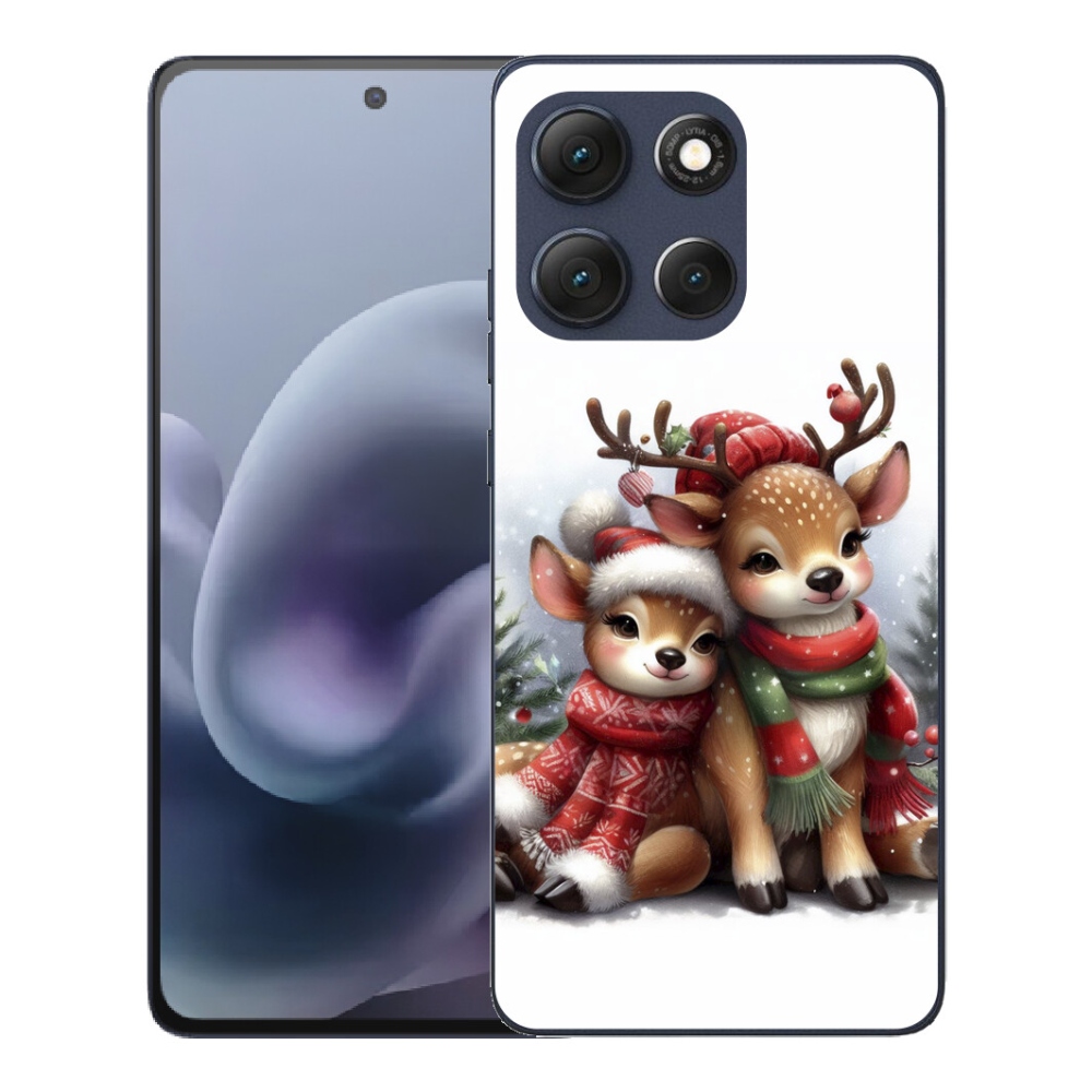 mmCase géltok a Motorola Moto G86 5G-hez – karácsonyi rénszarvasok