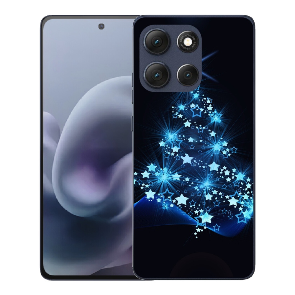 mmCase gél tok a Motorola Moto G86 5G-hez – karácsonyfa