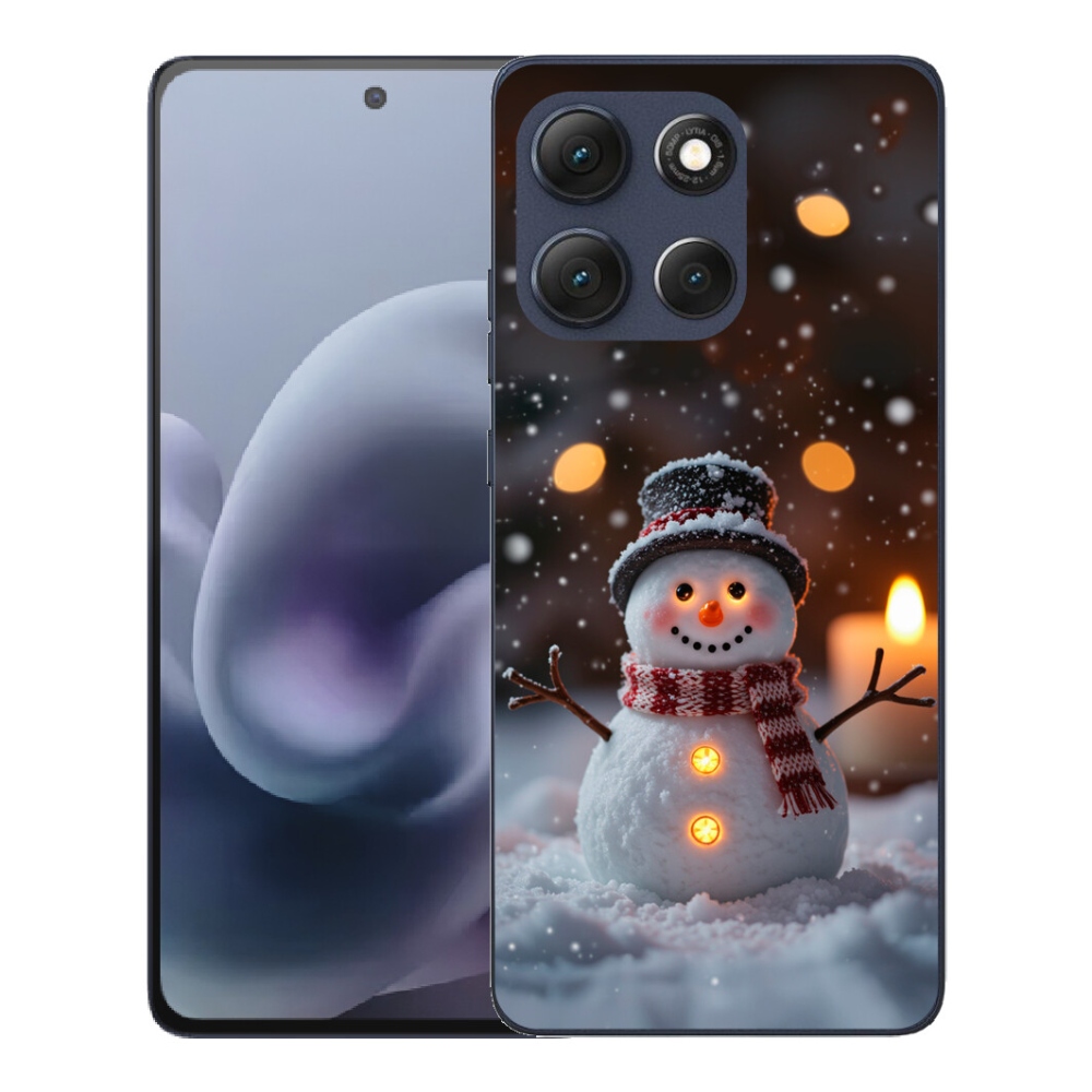 mmCase géltok a Motorola Moto G86 5G-hez – vidám hóember