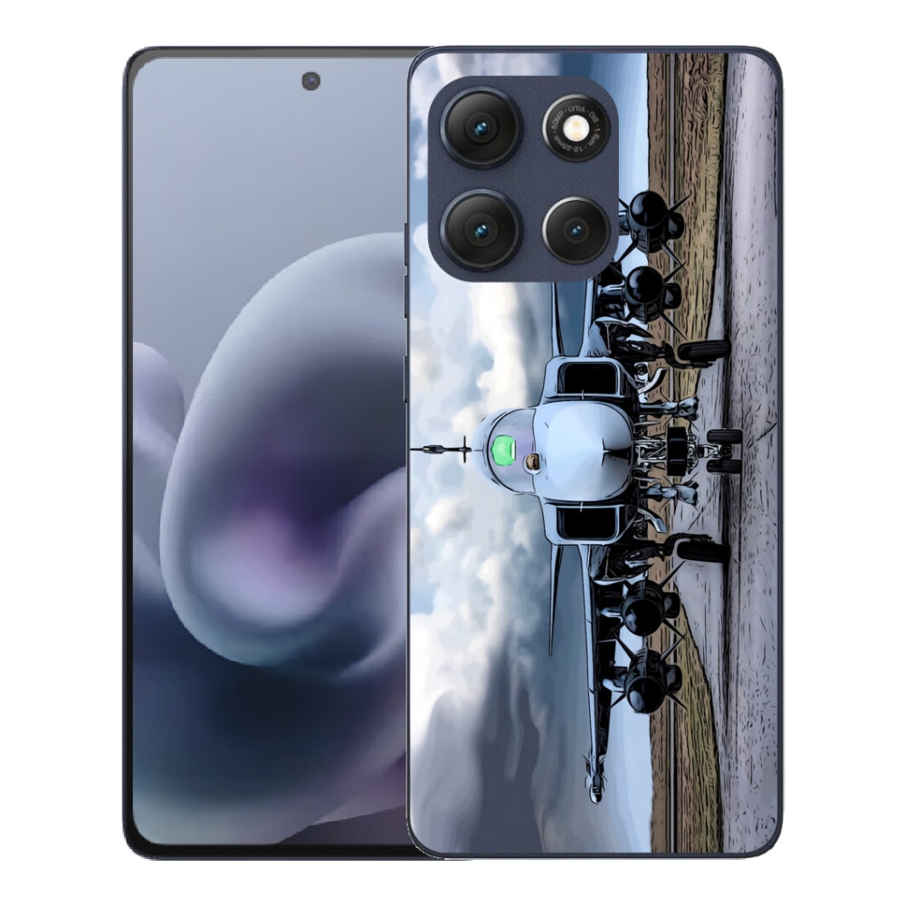 mmCase géltok a Motorola Moto G86 5G-hez – katonai repülőgép