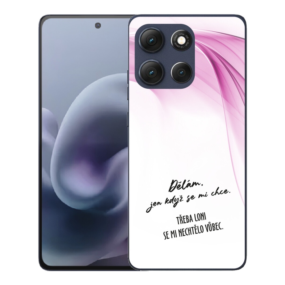 mmCase géltok a Motorola Moto G86 5G-hez – vicces felirat, 12, fehér háttér