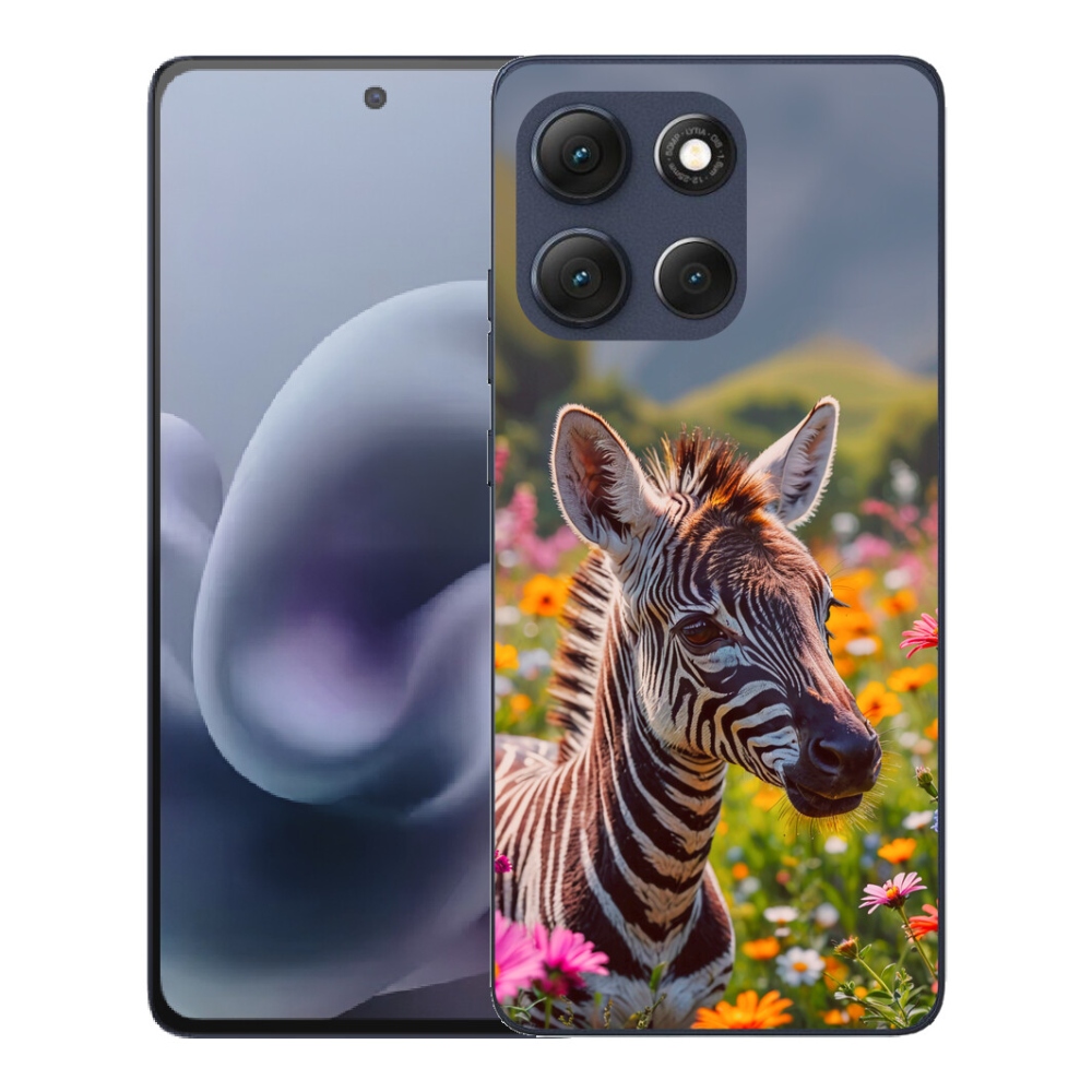 mmCase géltok a Motorola Moto G86 5G-hez – zebra a réten